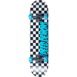 Checkers Blue 7.75" Skate Complet SPEED DEMONS