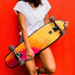 Cruiser Big Blazer Washed Yellow 32" GLOBE Skateboard -Magasin De Skate cruiser big blazer washed yellow 32 globe skateboard 5