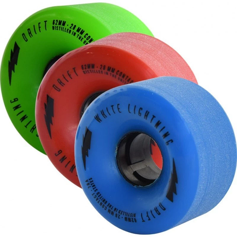Drift 62mm Roues SKATE White Lightning 2 Drift 62mm Roues SKATE White Lightning – Image 2