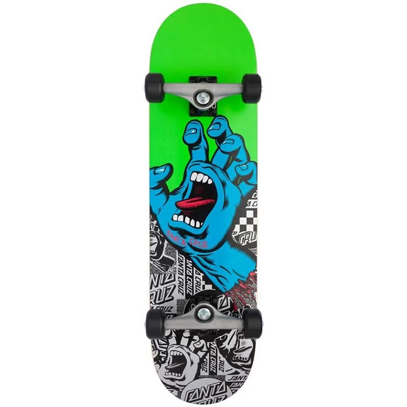 Flier Hand Large 8.25" SANTA CRUZ Skateboard 1 Flier Hand Large 8.25" SANTA CRUZ Skateboard