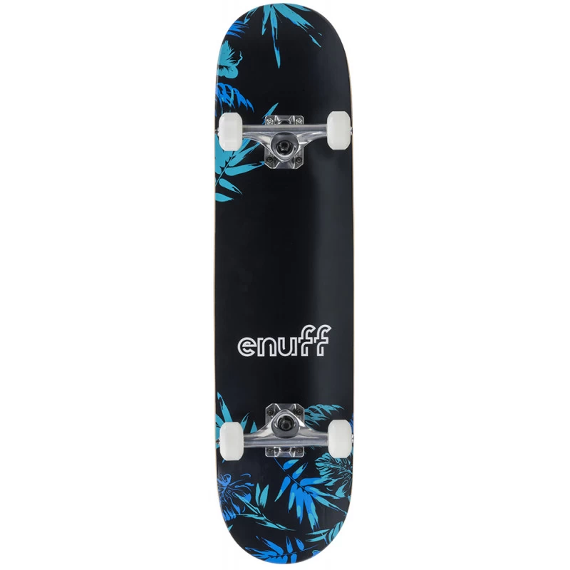 Floral Blue 7.75" ENUFF Skateboard 1 Floral Blue 7.75" ENUFF Skateboard