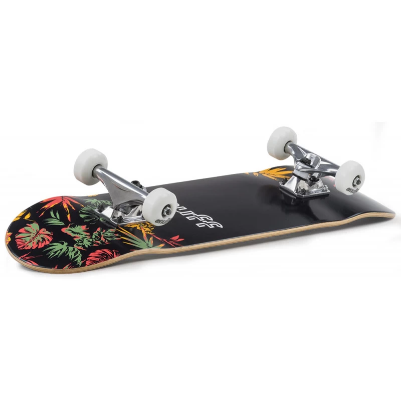 Floral Orange 7.75" ENUFF Skateboard 2 Floral Orange 7.75" ENUFF Skateboard – Image 2
