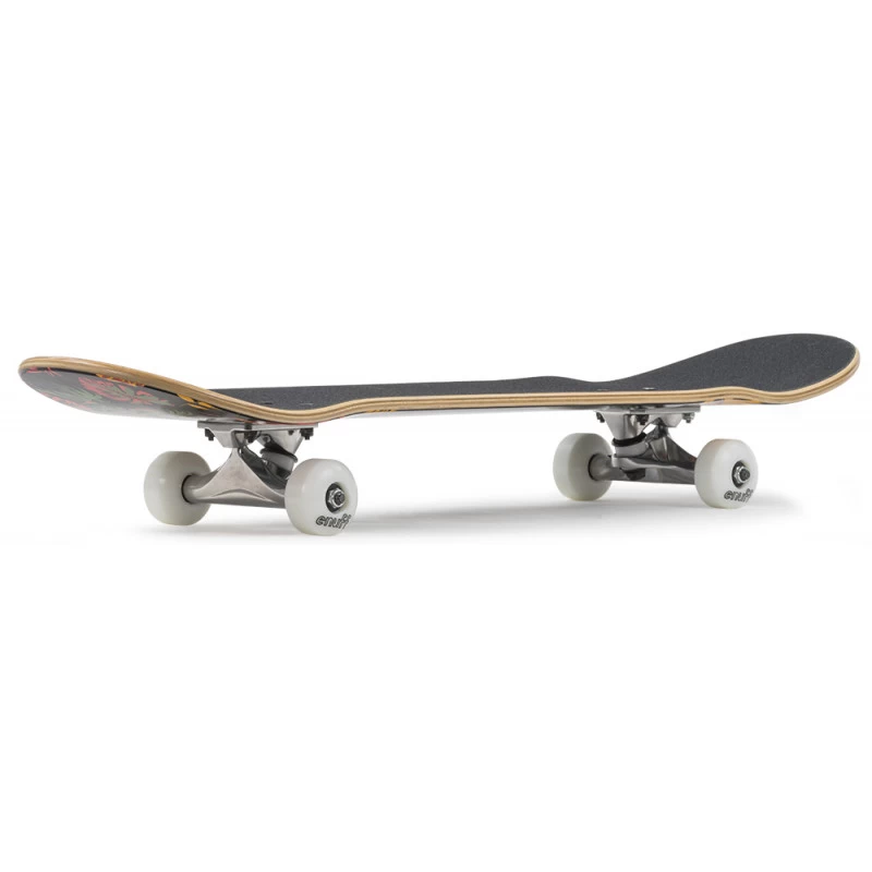 Floral Orange 7.75" ENUFF Skateboard 3 Floral Orange 7.75" ENUFF Skateboard – Image 3