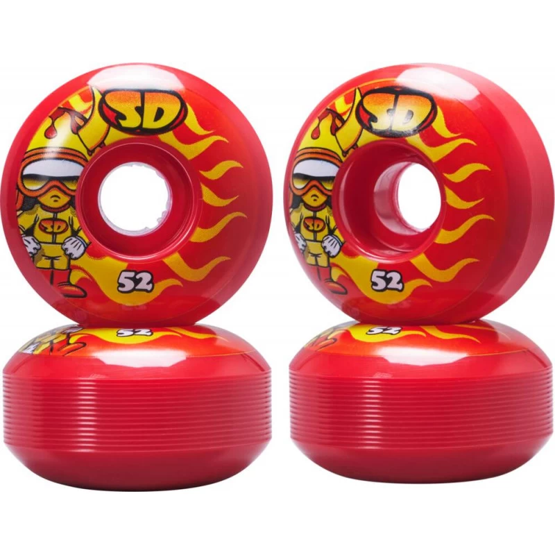 Hot Shot 52mm/99a X4 SPEED DEMONS Roues Skate 1 Hot Shot 52mm/99a X4 SPEED DEMONS Roues Skate