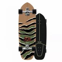 J.O.B. Camo Tiger C7 33.5" CARVER Skateboard