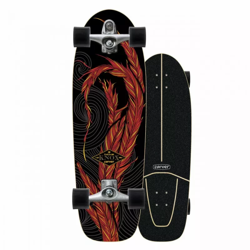 Knox Phoenix C7 31.25" CARVER Skateboard 1 Knox Phoenix C7 31.25" CARVER Skateboard
