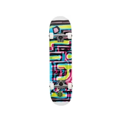 Logo Glitch White 7.25" BLIND Skateboard Complet