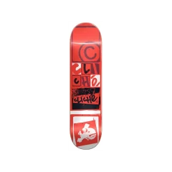 Planche Letter Press RHM Red 8" CLICHĂ© Skateboard