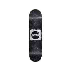 Planche Minimalist R7 Black White 8.25" ALMOST Skateboard