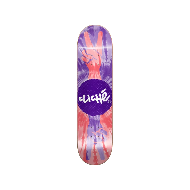 Planche Peace RHM Purple Red 8.5" CLICHé Skateboard 1 Planche Peace RHM Purple Red 8.5" CLICHé Skateboard