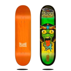 Plateau Conspiracy Cleopatra CRUZADE Skateboard 8.25"