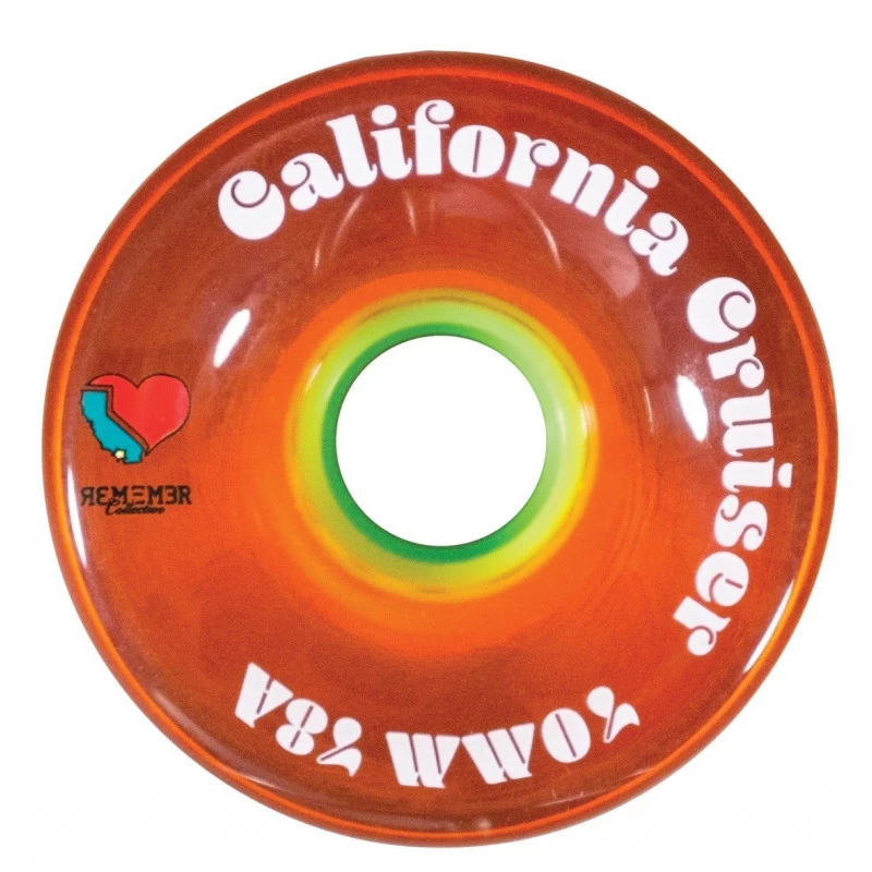 Roues California Cruisers 70mm REMEMBER 1 Roues California Cruisers 70mm REMEMBER