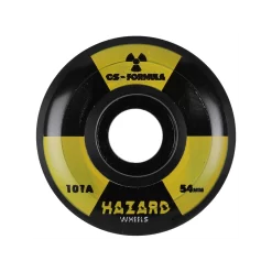 Roues Radio Active 54mm 101A CS Conical Black HAZARD Wheels