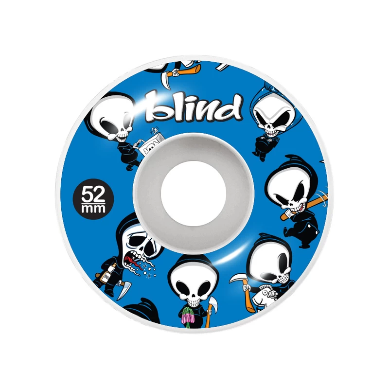 Roues Reaper Wallaper Blue 52mm 99A BLIND Skateboard