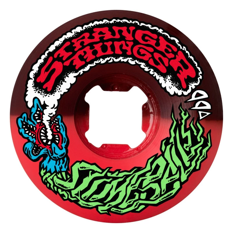 Roues Stranger Things Red Black 54mm 99A SLIME BALLS 1 Roues Stranger Things Red Black 54mm 99A SLIME BALLS