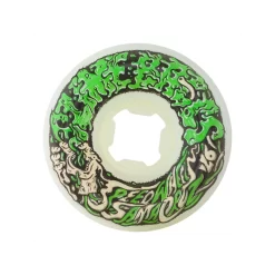 Roues Vomit II White Green 54mm 97A SLIME BALLS