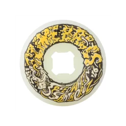 Roues Vomit II White Yellow 56mm 97A SLIME BALLS