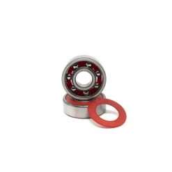 Roulements Super 0 Abec 5 Silver/Red X8 MOSAIC -Magasin De Skate roulements super 0 abec 5 silverred x8 mosaic 3