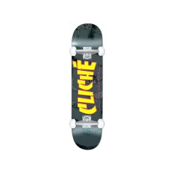 Skate Complet Banco Black Yellow 7.2" CLICHé Skateboard