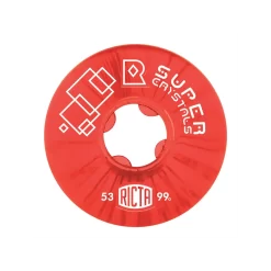 SUPER CRYSTAL RED 99A 53mm RICTA ROUE SKATE