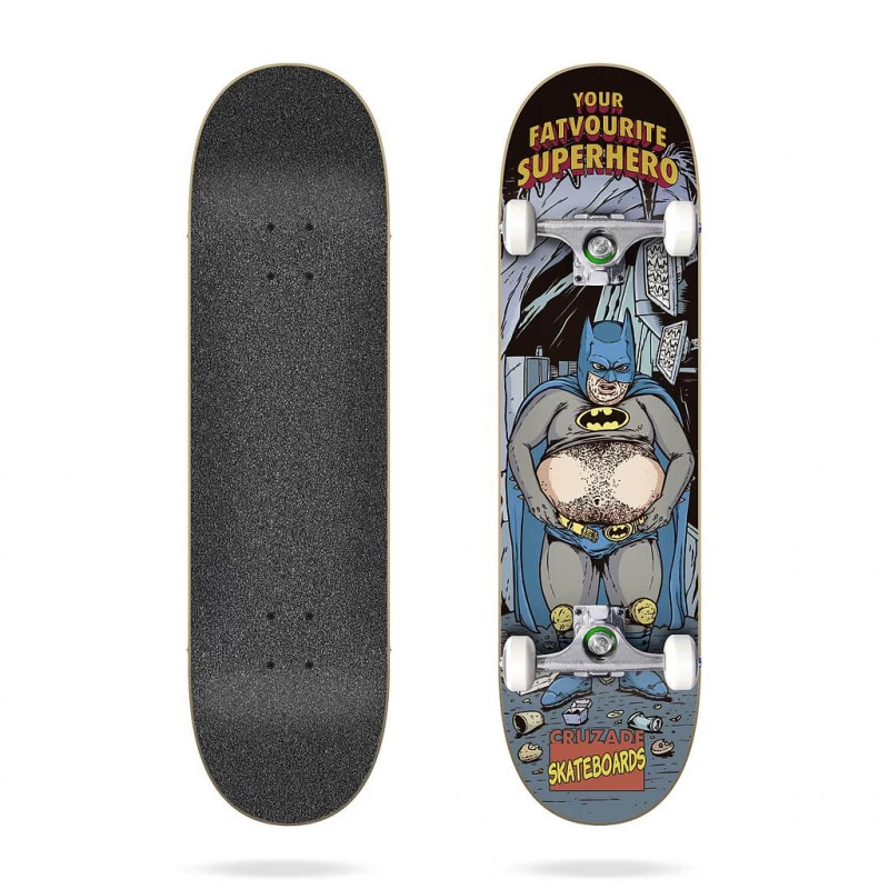 Your Fatvorite Superhero 8" CRUZADE Skateboard 1 Your Fatvorite Superhero 8" CRUZADE Skateboard